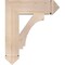 Ekena Millwork Imperial Arts & Crafts Smooth Bracket, Douglas Fir, 5 1/2"W x 22"D x 26"H BKT06X22X26IMP03SDF - alternate 4